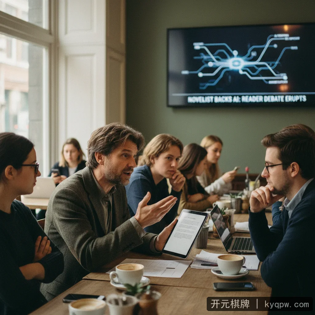 开元棋牌App - 畅销小说作者公开支持AI创作：引发读者热议